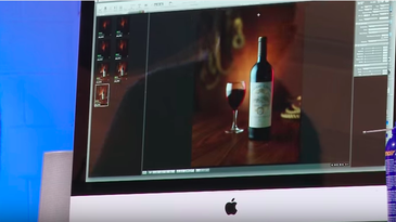 How To Take a high-end still life photo of a wine bottle