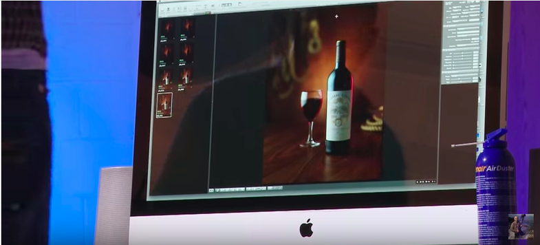 How To Take a high-end still life photo of a wine bottle