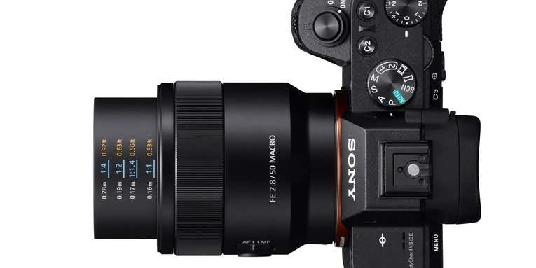 Sony Announces FE 50mm f/2.8 Macro Lens For Full-Frame Cameras