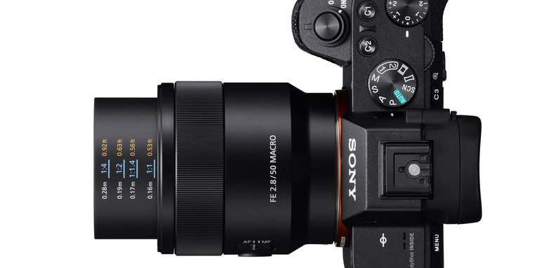 Sony Announces FE 50mm f/2.8 Macro Lens For Full-Frame Cameras Sony Announces FE 50mm f/2.8 Macro Lens For Full-Frame Cameras