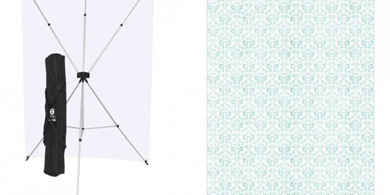 Westcott X-Drop Is a Portable Backdrop For $100 Westcott X-Drop Is a Portable Backdrop For $100