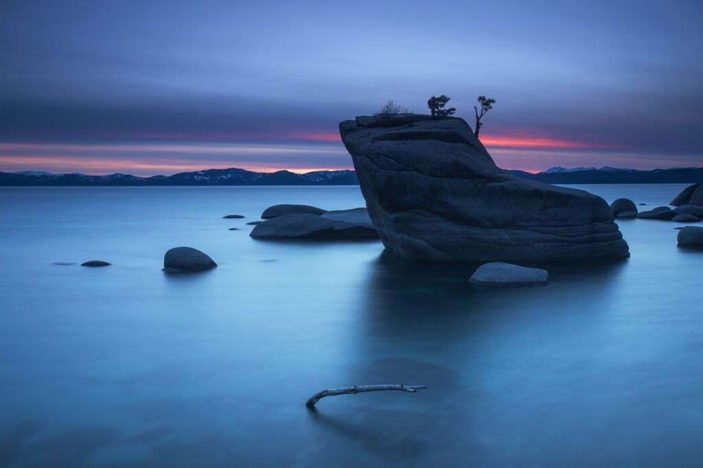 Last Light at Bonsai Rock