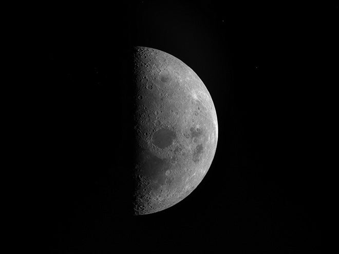 rosetta image of moon