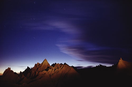 "Landscapes-After-Dark-Pinnacles-and-star-trails"