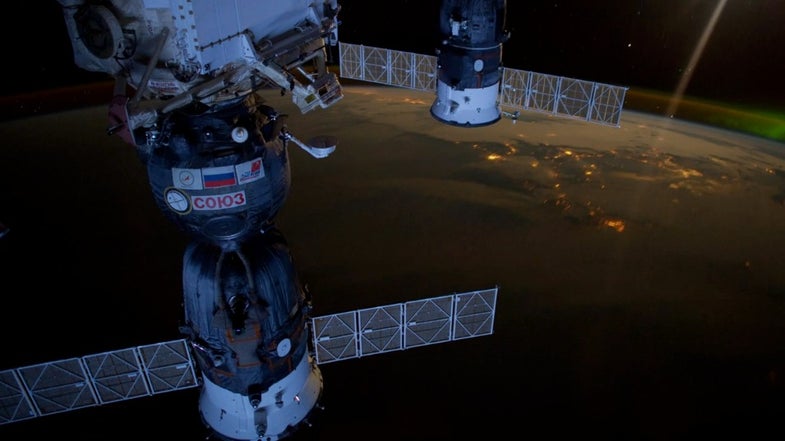 iss footage