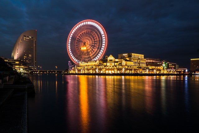 Today's Photo of the Day comes from Flickr user Trezdouz and was made in Yokohama, Japan using a Samsung NX3000. A long exposure of 15 seconds at f/18 and ISO 100 created the motion blur on the brightly lit ferris wheel. See more of Trezdouz's work<a href="http://www.flickr.com/photos/129340231@N08/"> here.</a>
