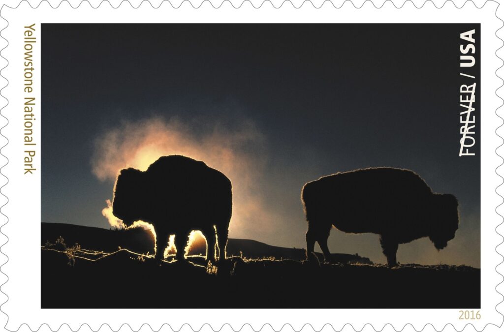 National Parks Stamp Collection Photographs