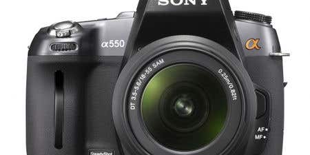 New Gear: Sony DSLR-A550 and DSLR-A500