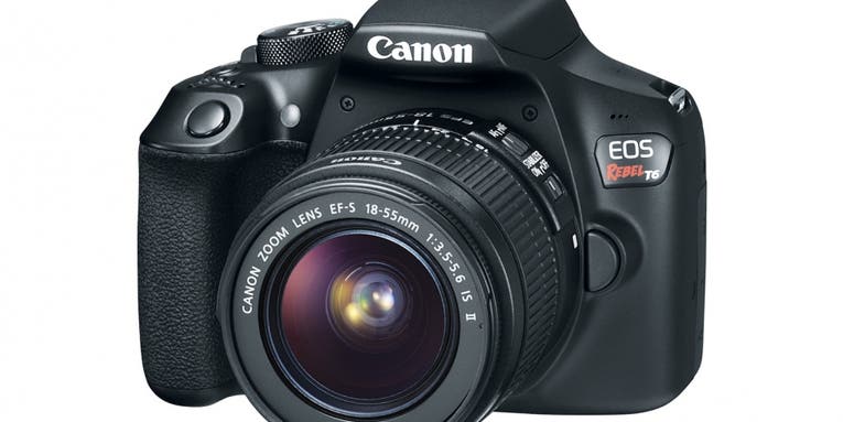New Gear: Canon T6 Entry-Level DSLR Camera