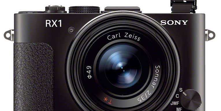 New Gear: Sony Cyber-Shot RX1 Advanced Compact With a Full-Frame Sensor