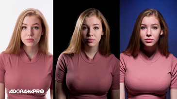 Three Different Portrait Lighting Setups in One Second
