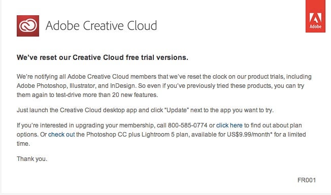 adobe cc reset