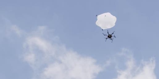 DJI Working on Parachute System to Rescue Falling Camera Drones