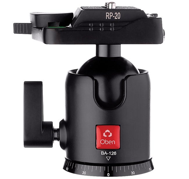 Oben BA-126 Tripod Head with QR Plate, Ball Head PPH0913_BAR