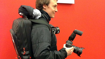 New York Times Photographer Josh Haner Built Himself A Photo Streaming Backpack