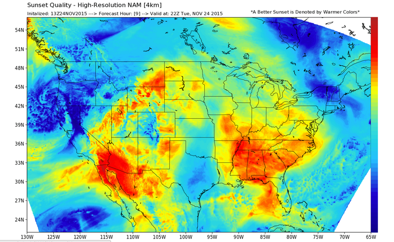 HallettWx.com Tries to Predict When The Sunsets Will Be Good For Photography