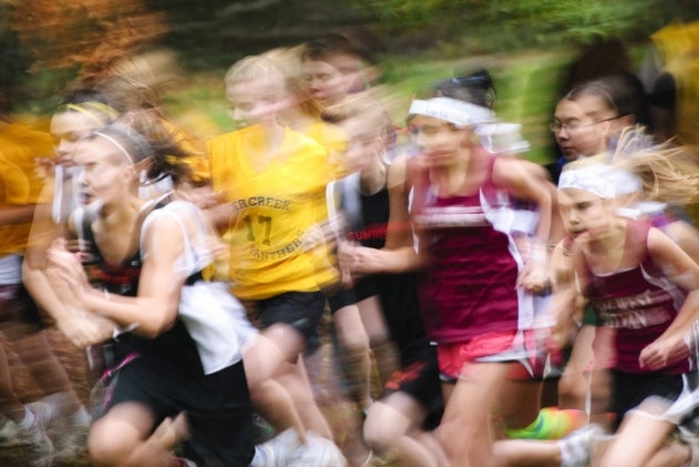 John Rogers submitted this image to our February Photo Challenge. Captured during a cross-country race, Rogers used a Nikon D60 and a Nikkor 55-200mm lens to snap this image at ISO 800, 1/50 sec at f/5.6. See more outstanding slow shutter images in our February gallery.