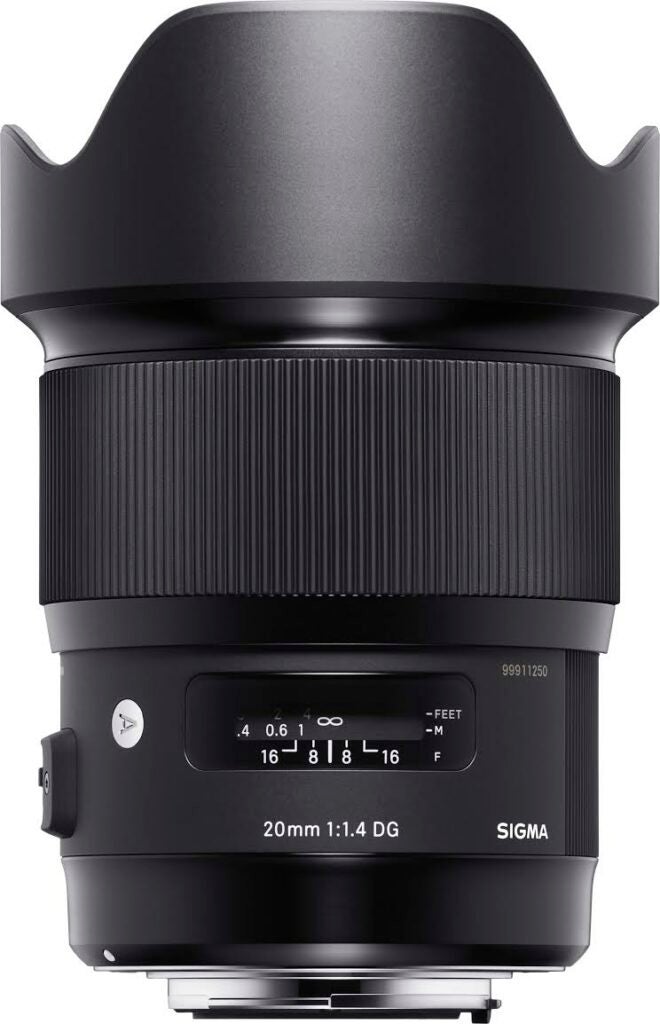 Sigma 20mm F/1.4 Art Prime Lens for Landscape and architectural photography