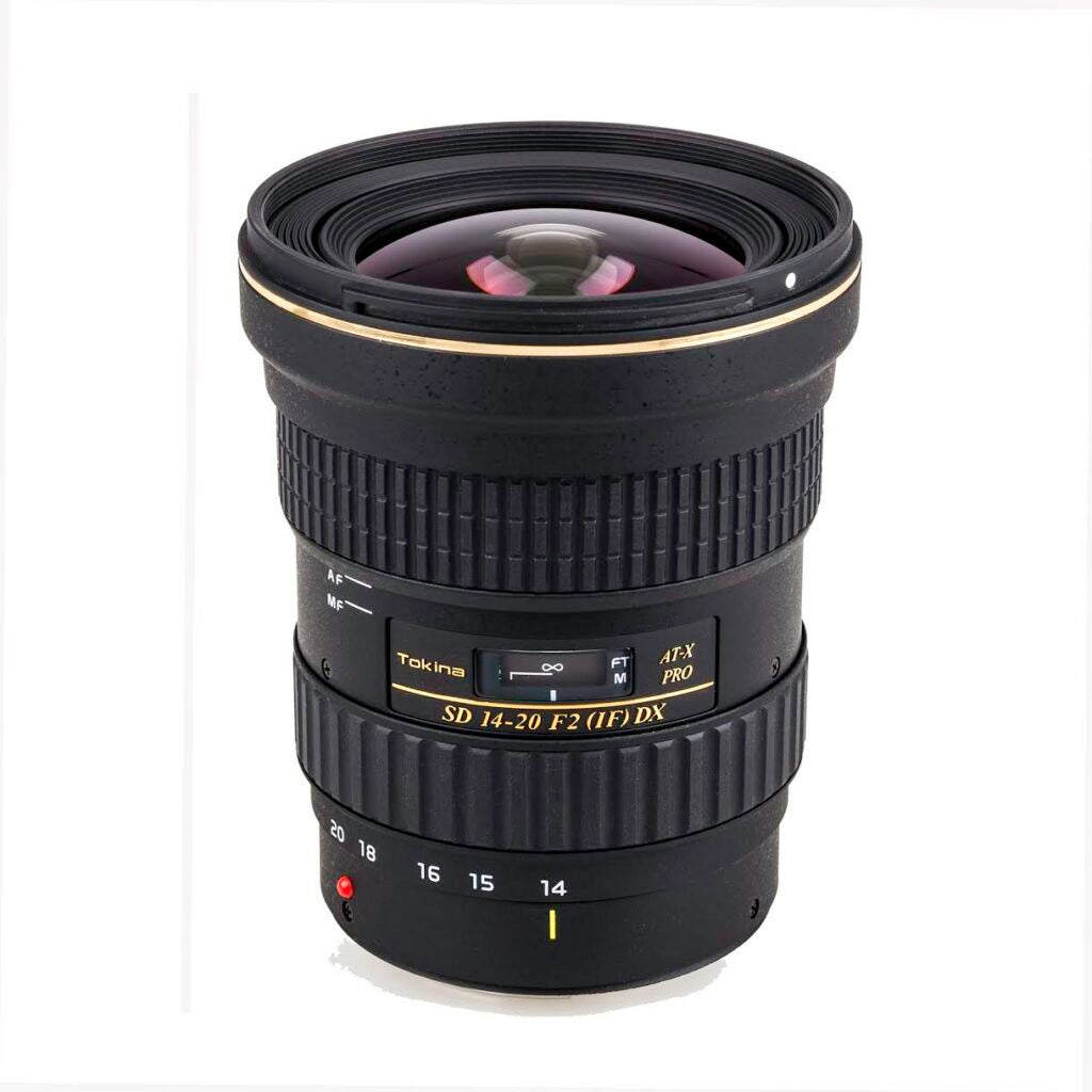 Tokina AT-X 14-20mm F/2 DX Zoom Lens for DSLR Cameras