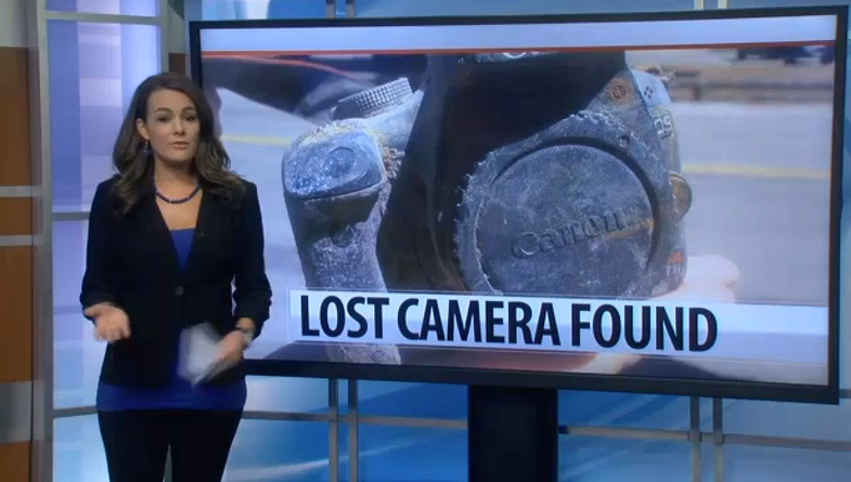 Lost Camera Found in a Dried Up Lake Still Holds Photos After Two Years