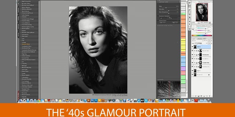 90 Minute Tutorial Shows You How To Make 40s Style Glamor Portraits