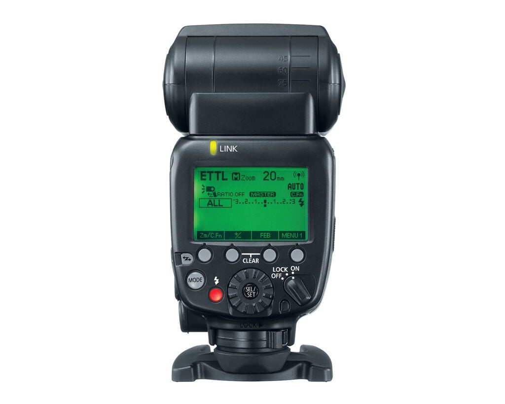 Canon 600EX II-RT Speedlite Flash With Radio Trigger Built-IN