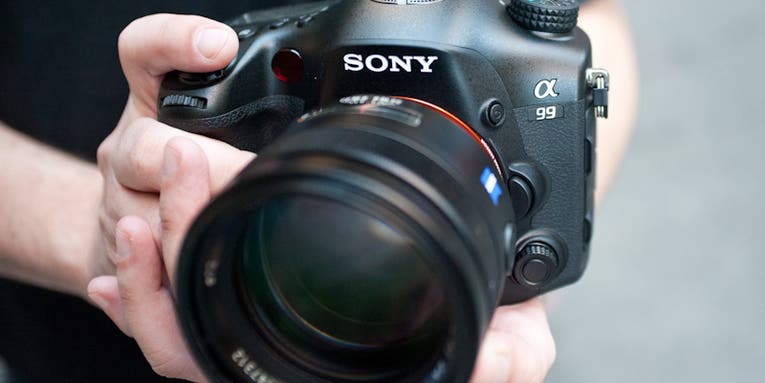 Hands-On: Sony A99 Full-Frame Camera