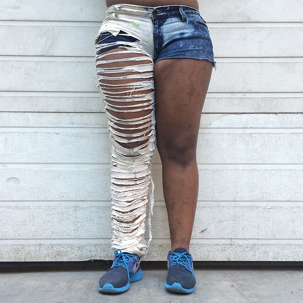 Untitled image from Stacey Baker's "CitiLegs" Series