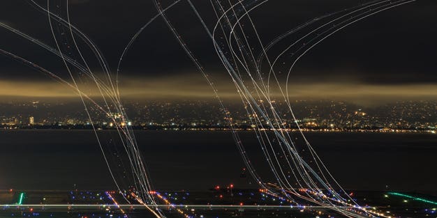 How To Turn Airplane Traffic Into Fine Art Photography