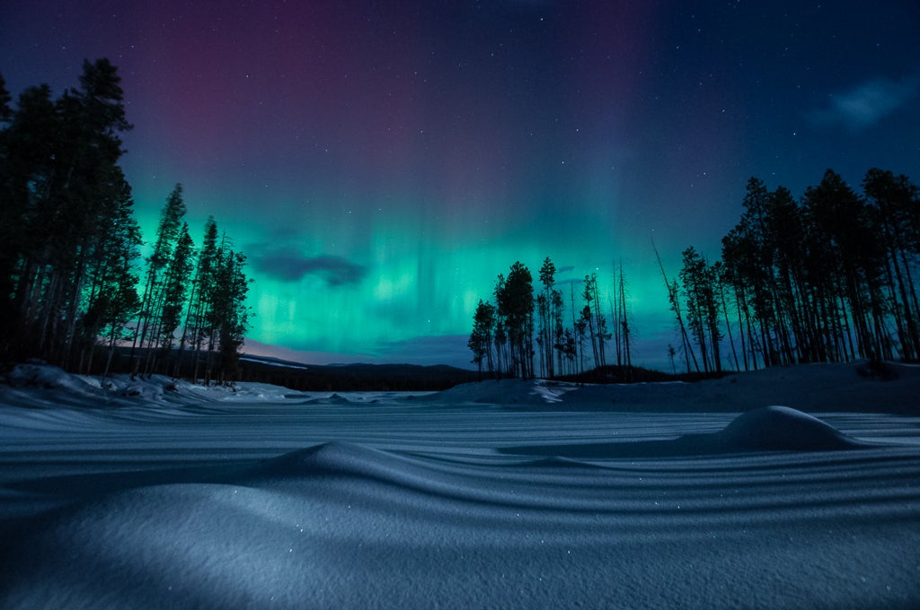 Northern Lights over British Columbia