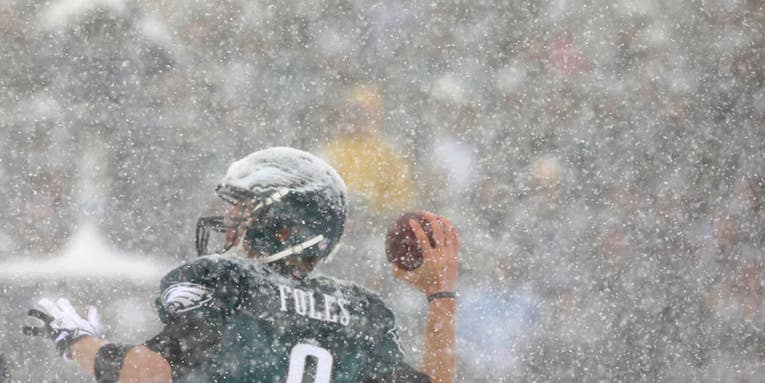 What Is It Like To Photograph an NFL Game In a Blizzard?