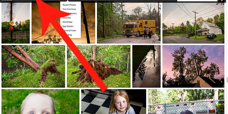 Flickr Adds Unavoidable Toolbar, Users Freak Out Flickr Adds Unavoidable Toolbar, Users Freak Out