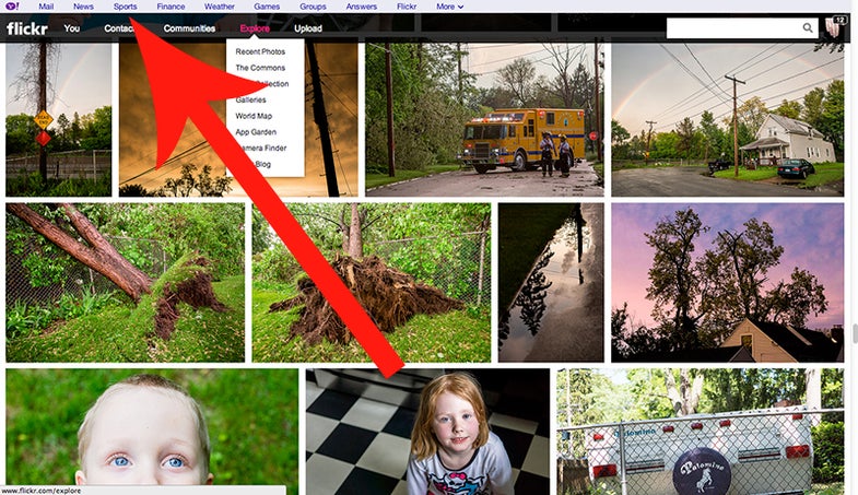 Flickr Tool Bar