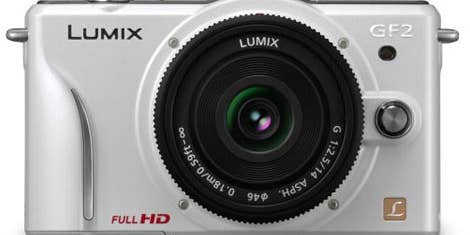 New Gear: Panasonic Lumix DMC-GF2 Is Tiny, Touch-Friendly New Gear: Panasonic Lumix DMC-GF2 Is Tiny, Touch-Friendly