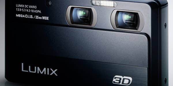 Panasonic Lumix 3D1 Compact Does 3D Photos And Videos With Two Lenses Panasonic Lumix 3D1 Compact Does 3D Photos And Videos With Two Lenses