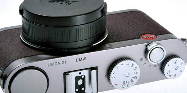 Feeling Swanky? Get Yourself a Leica X-1 BMW Edition
