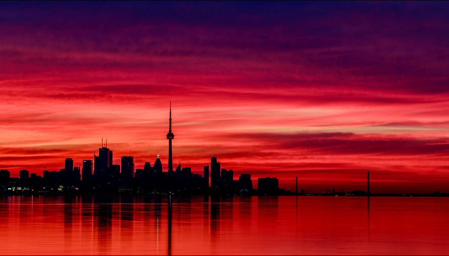 Today's Photo of the Day was created by Greg David in Toronto at sunrise. Greg captured this image with a Canon EOS 6D and a EF70-200mm f/4L USM lens. See more of Greg's work <a href="http://www.flickr.com/photos/gregdavidphotos/">here. </a> Want to see your work featured as our Photo of the Day? Submit to our <a href="http://www.flickr.com/groups/1614596@N25/pool/page1">Flickr Group. </a>
