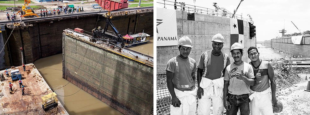 panama canal expansion ceremony