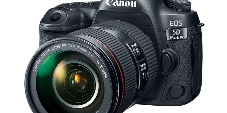 Canon EOS 5D Mark IV DSLR: 30.4-Megapixels, 4K Video, And Wireless Connectivity