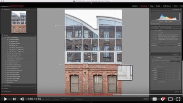 Adobe Lightroom Guided Upright Tool for Perspective Correction in Photos