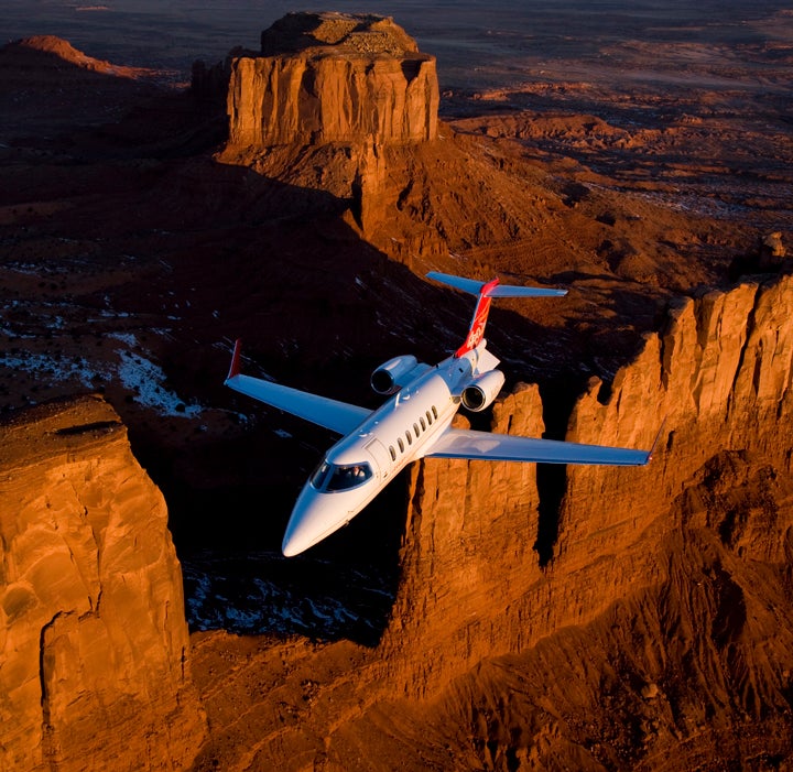 Learjet in Arizona