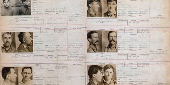 Incredible Album of Vintage Mugshots Auctioned Off Incredible Album of Vintage Mugshots Auctioned Off