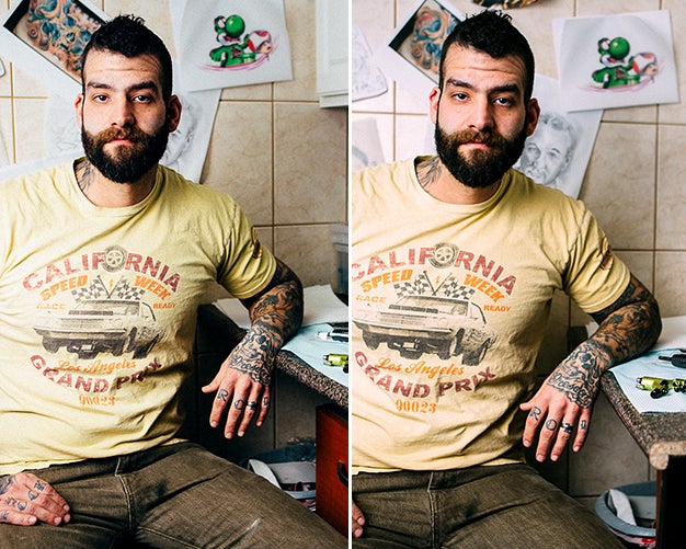 Pick the Keeper: Tattooist Portrait