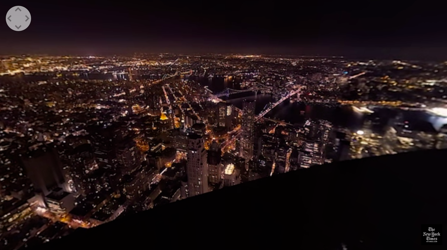 Jimmy Chin at the top of 1 World Trade Center