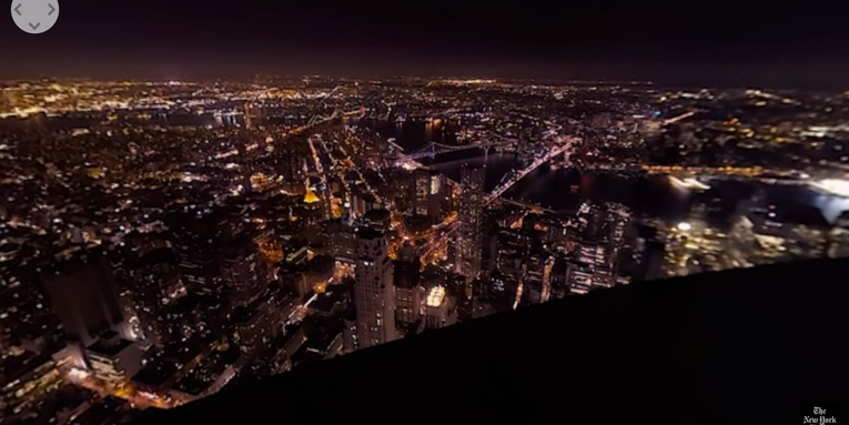 Photographer Jimmy Chin Climbs 1 World Trade Center With a 360 VR Camera For the New York Times