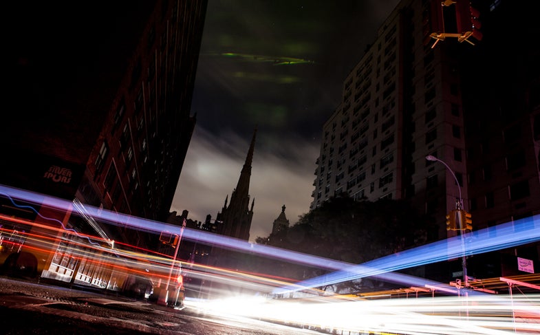 Animal New York's Aymann Ismail made this incredible long exposure of a blacked-out lower Manhattan days after Hurricane Sandy swept through the city. See more of his long exposure shots over on Animal's site.