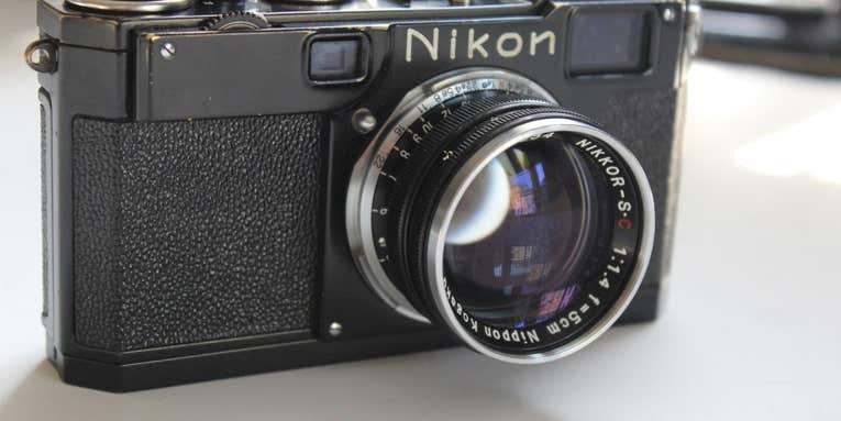 eBay Watch: All-Black 1950s Nikon S2 Camera Was For Pro Photographers Only eBay Watch: All-Black 1950s Nikon S2 Camera Was For Pro Photographers Only