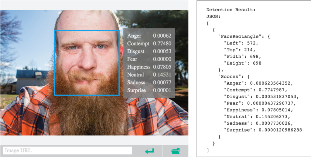 Microsoft Project Oxford Emotion Recognition Photo Software