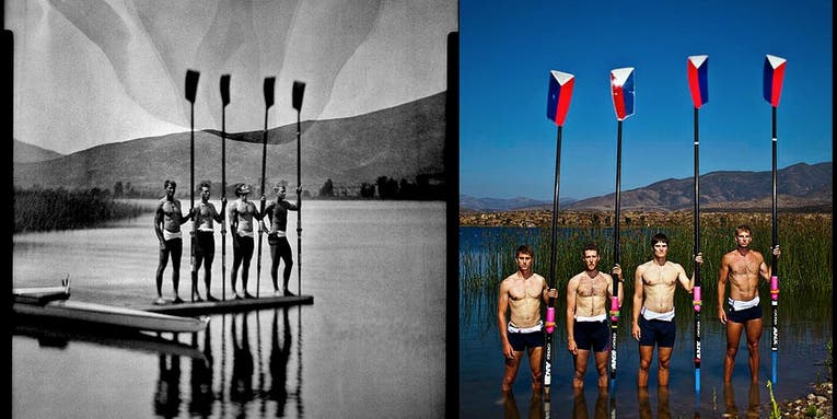 LA Times Photographer Shoots Olympians With 100-Year Old Field Camera And DSLR