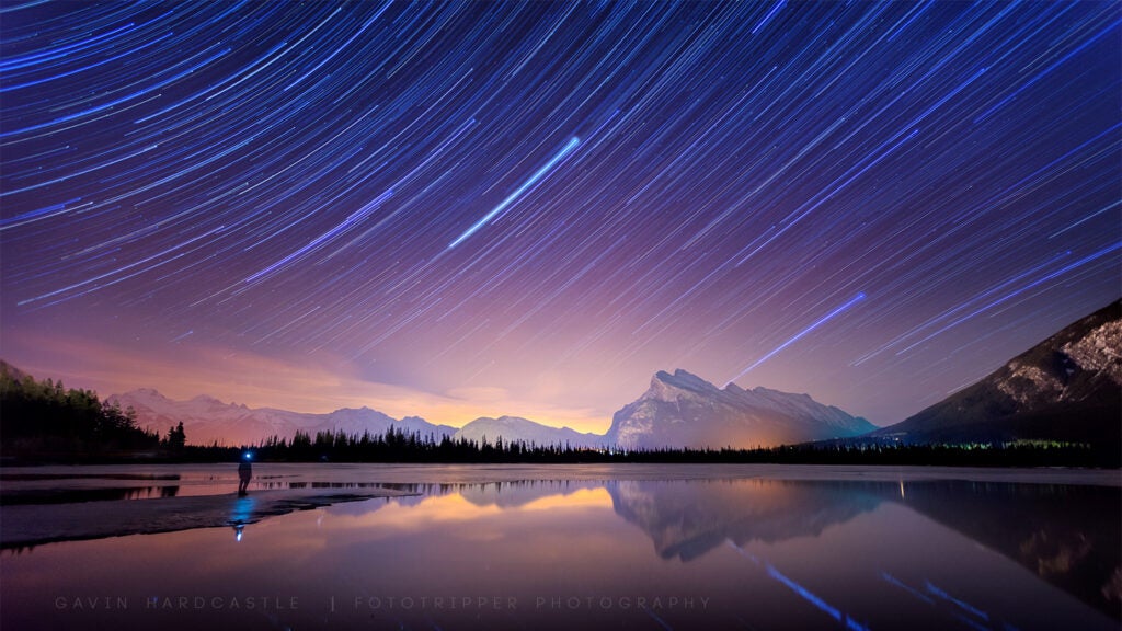 Star Trails Selfie